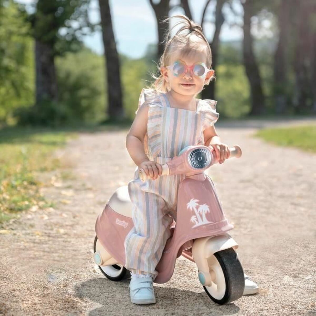 Trehjuling Smoby scooter Rosa - 3