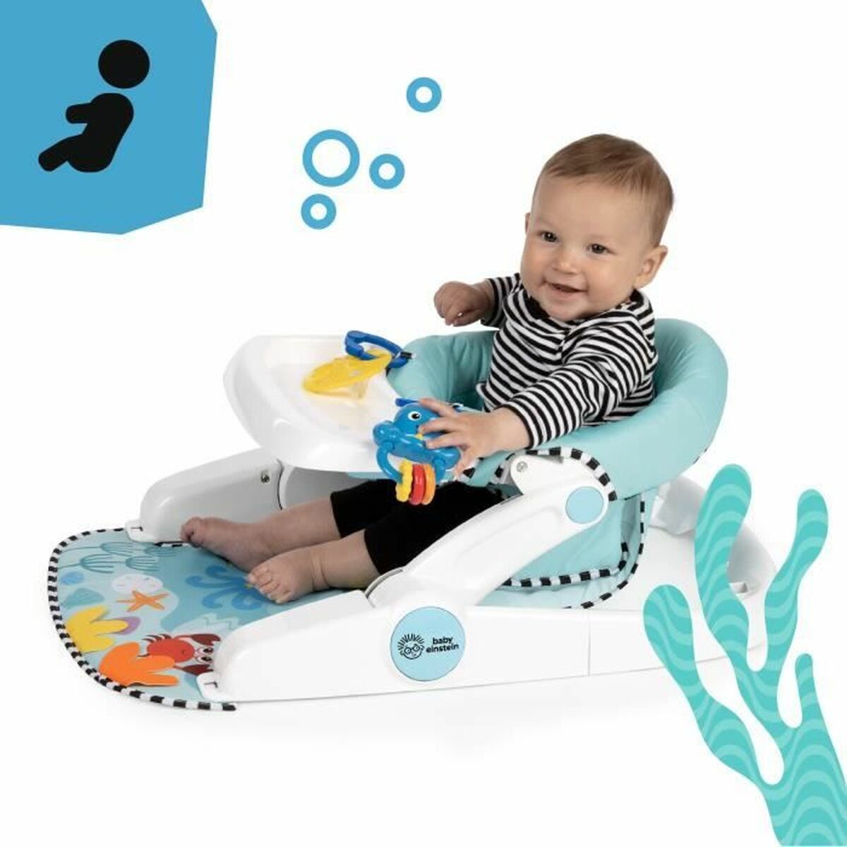 Hängmatta Baby Einstein Blå - 3