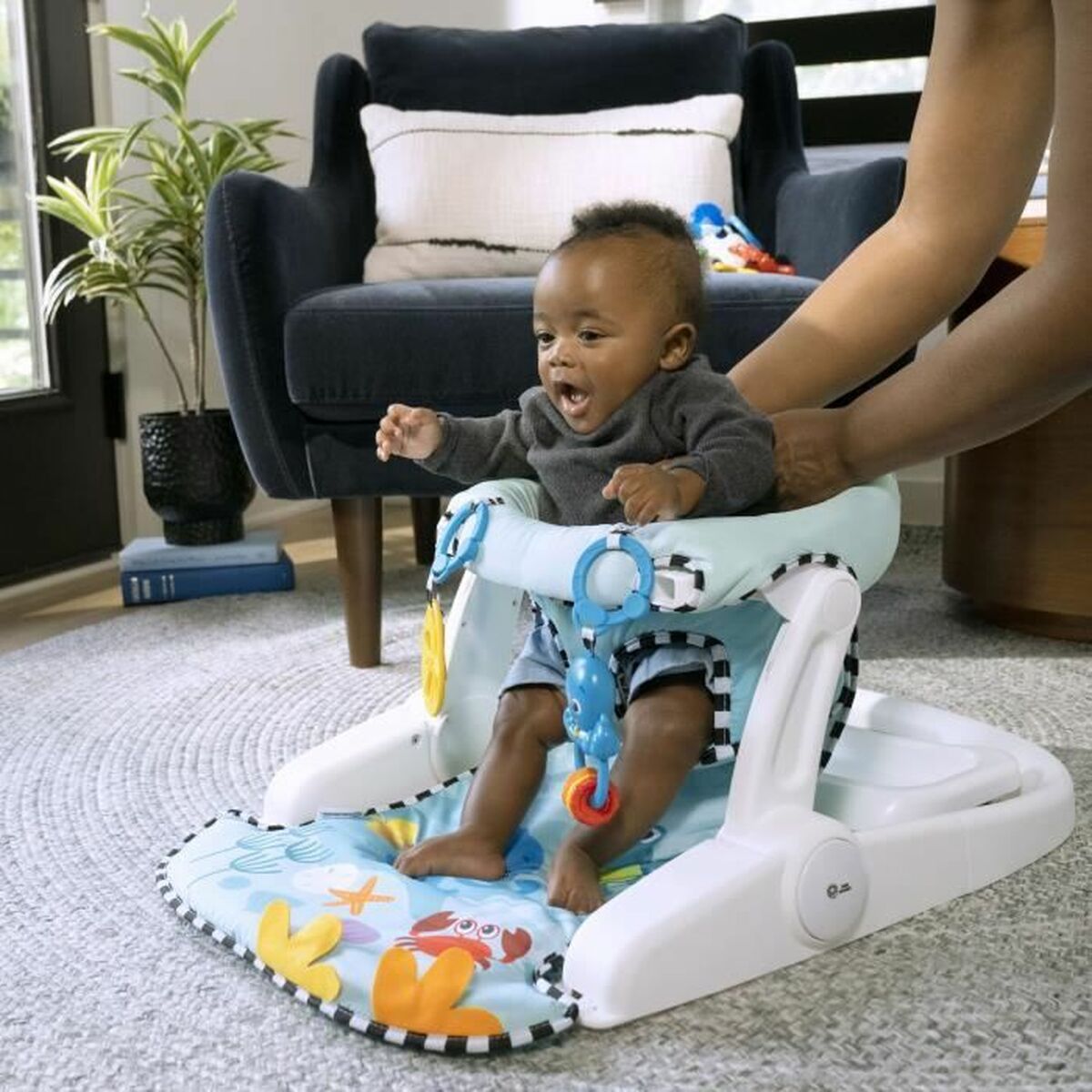 Hängmatta Baby Einstein Blå - 2