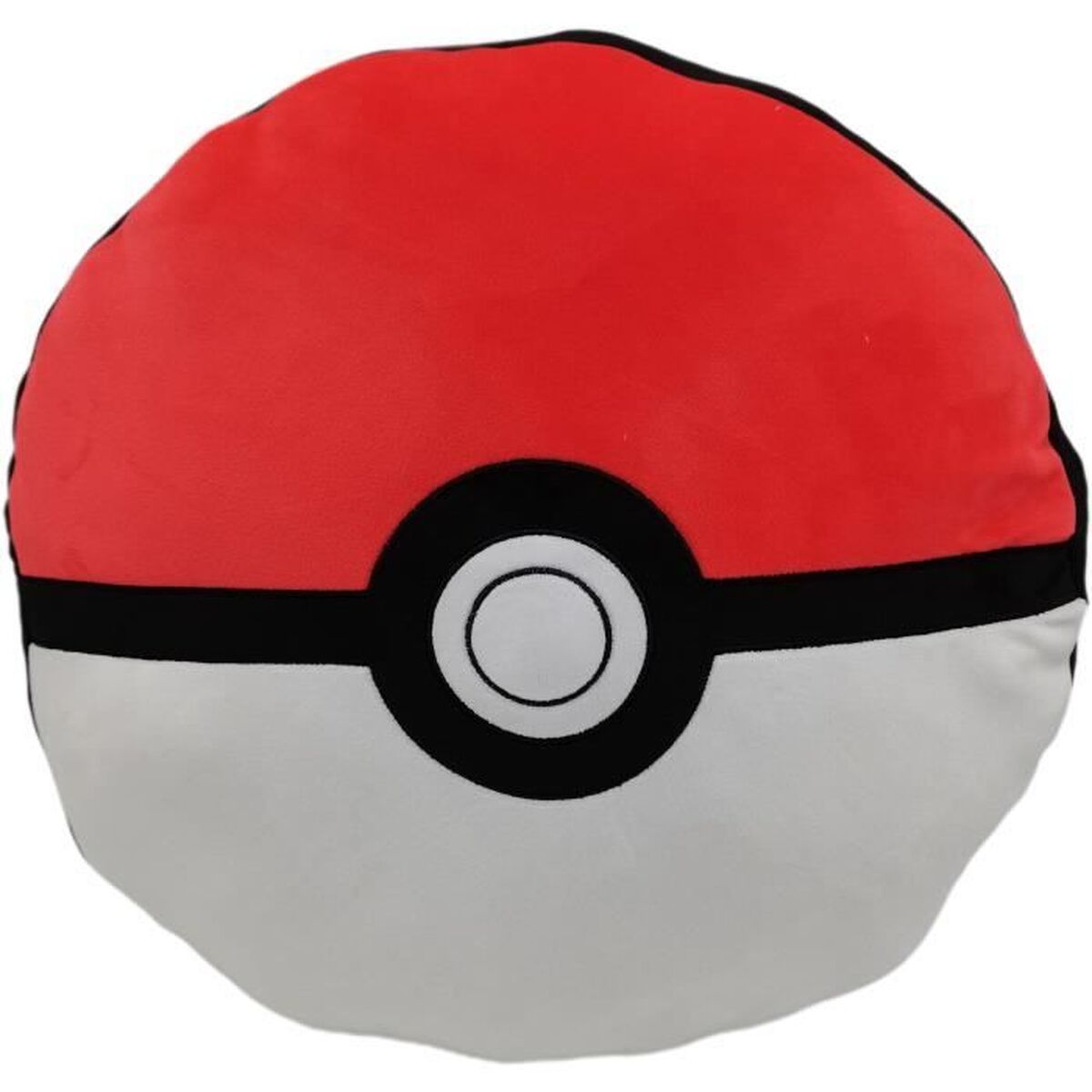 Kudde Pokémon 45 x 4 x 45 cm Vit Svart Röd Polyester Barn