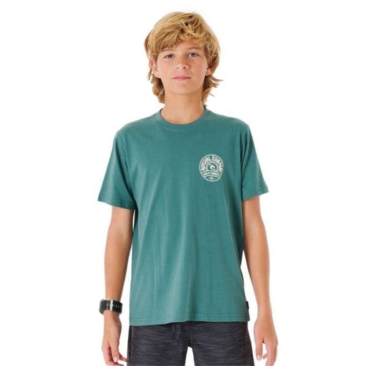 Barn T-shirt med kortärm Rip Curl 021BTE-3136 Blå