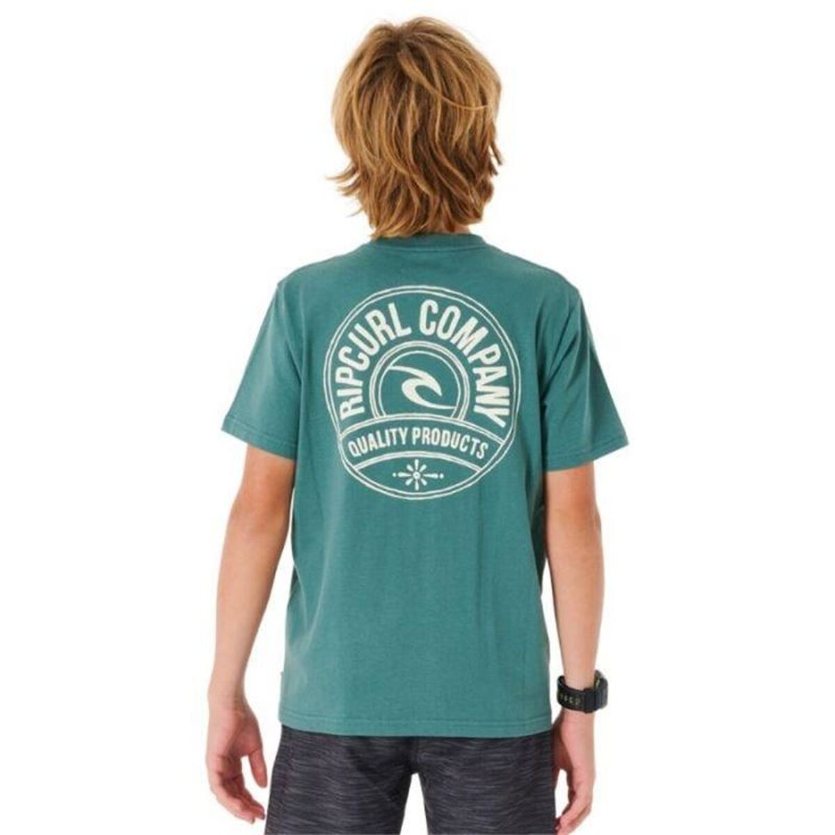 Barn T-shirt med kortärm Rip Curl 021BTE-3136 Blå - 2