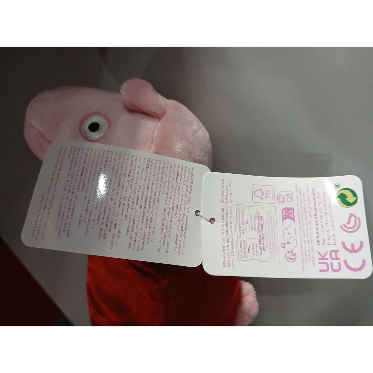 Mjukisleksak Peppa Pig 20 cm - 3