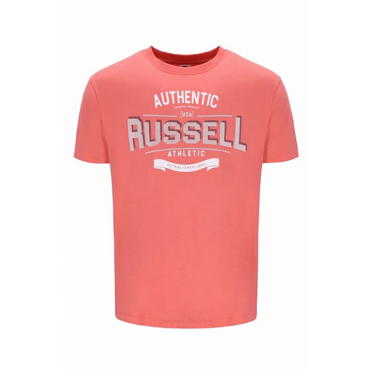T-shirt med kortärm Herr Russell Athletic A30081-PC 380 Orange (M)
