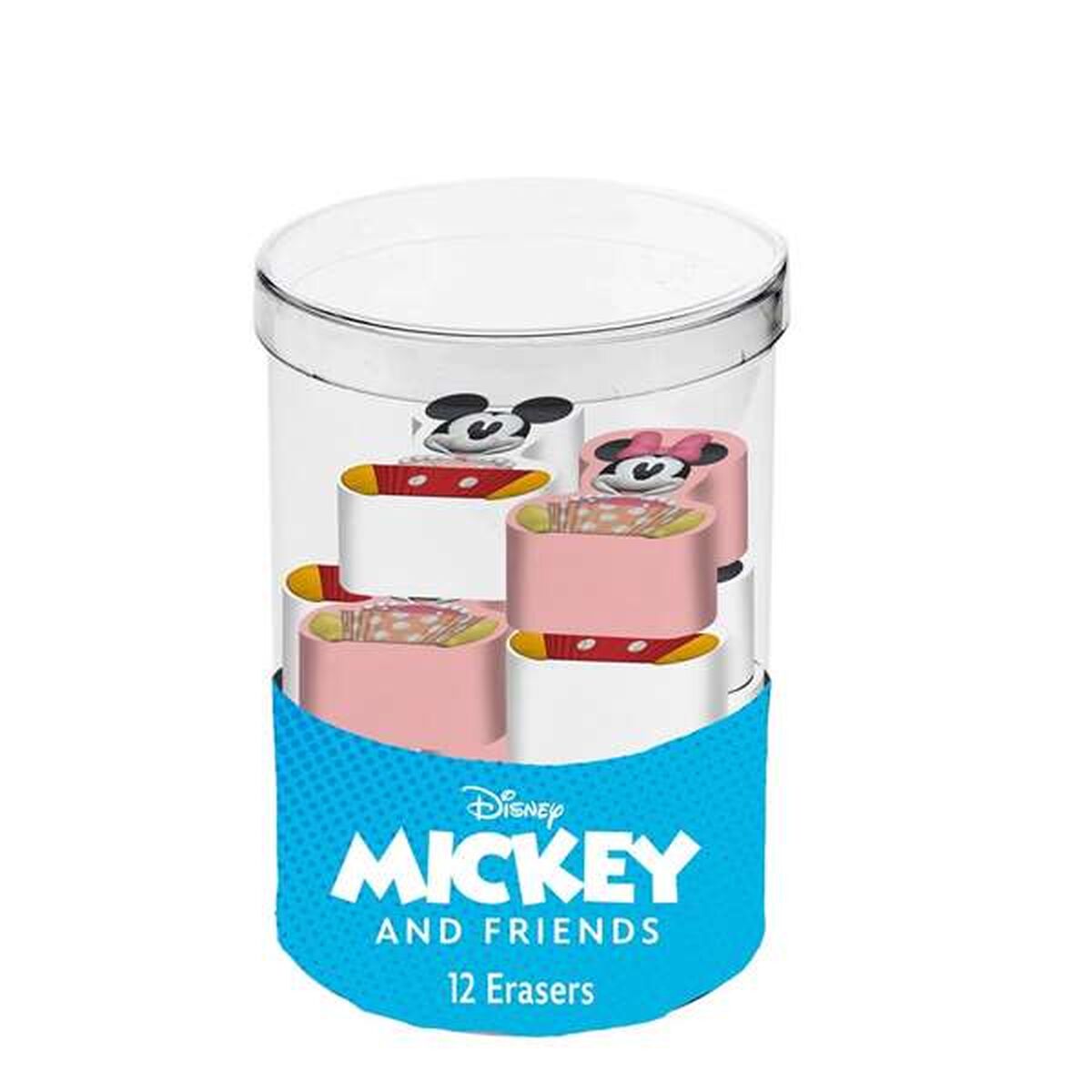 Suddgummi Disney Multicolour 6,5 x 6 x 6 cm 12 Delar