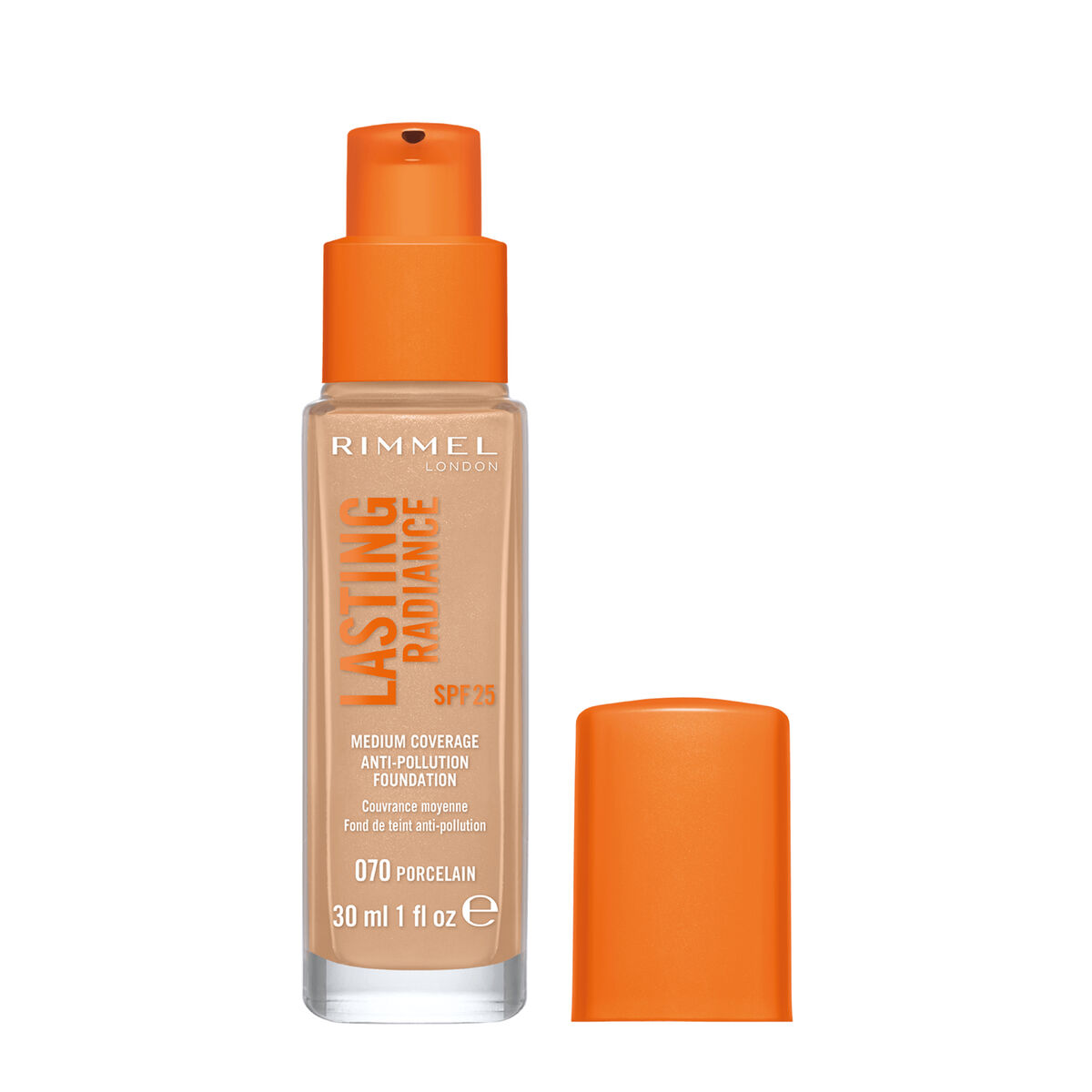 Foundationkräm Rimmel London Lasting Radiance 070 Porcelain 30 ml Spf 25 - 2