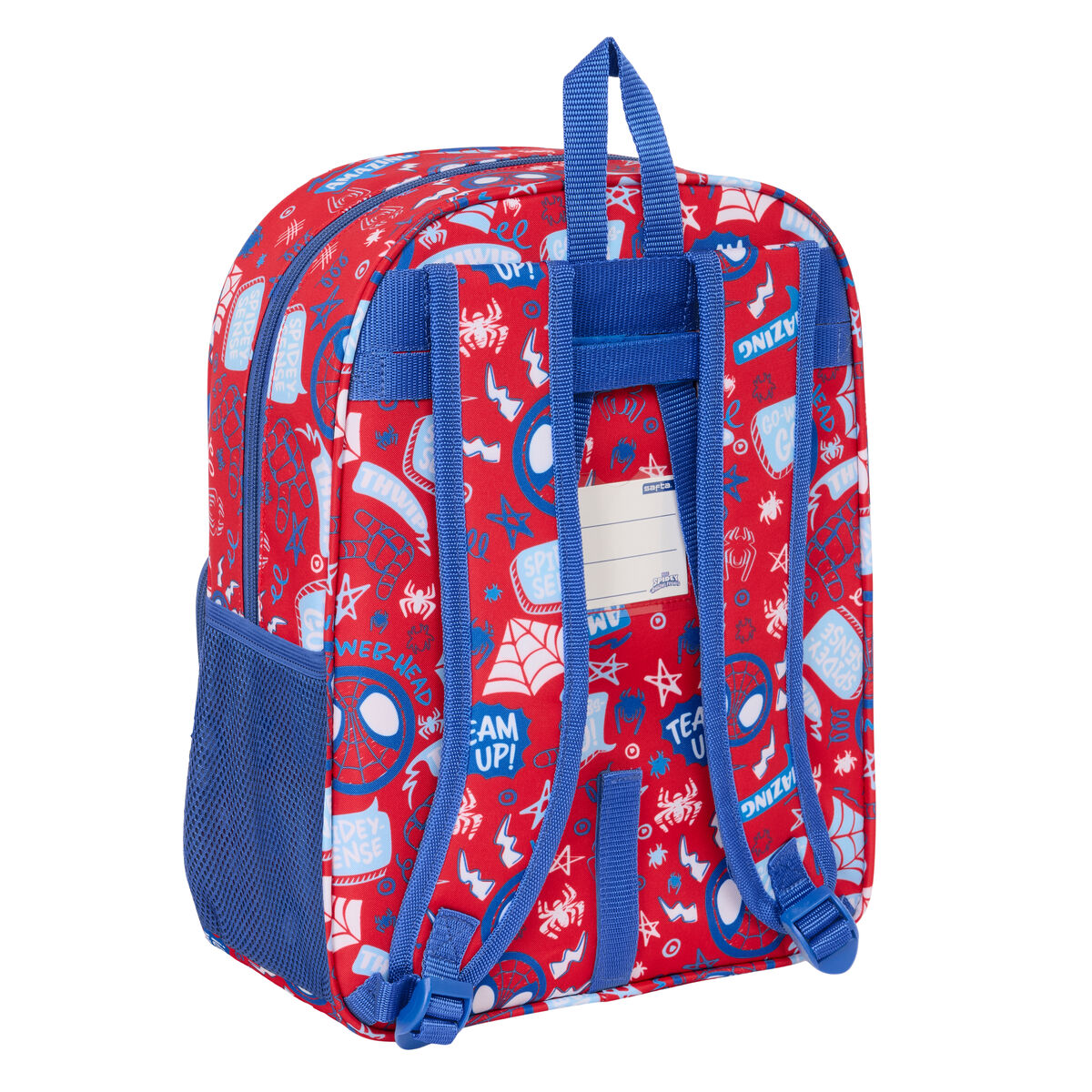 Skolryggsäck Spider-Man Rescue Blå Röd 26 x 34 x 11 cm - 2