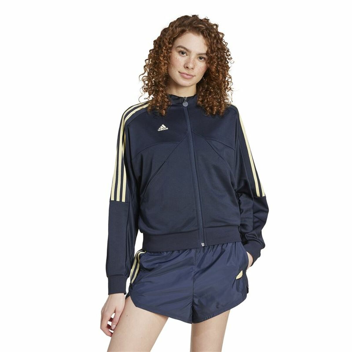Sportjacka, Dam Adidas Tiro Track Top Blå - 2