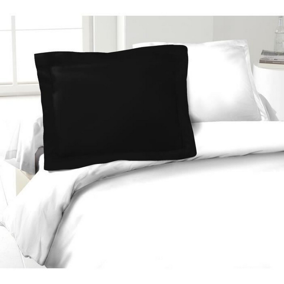 Örngott Lovely Home Svart 50 x 70 cm 100% bomull
