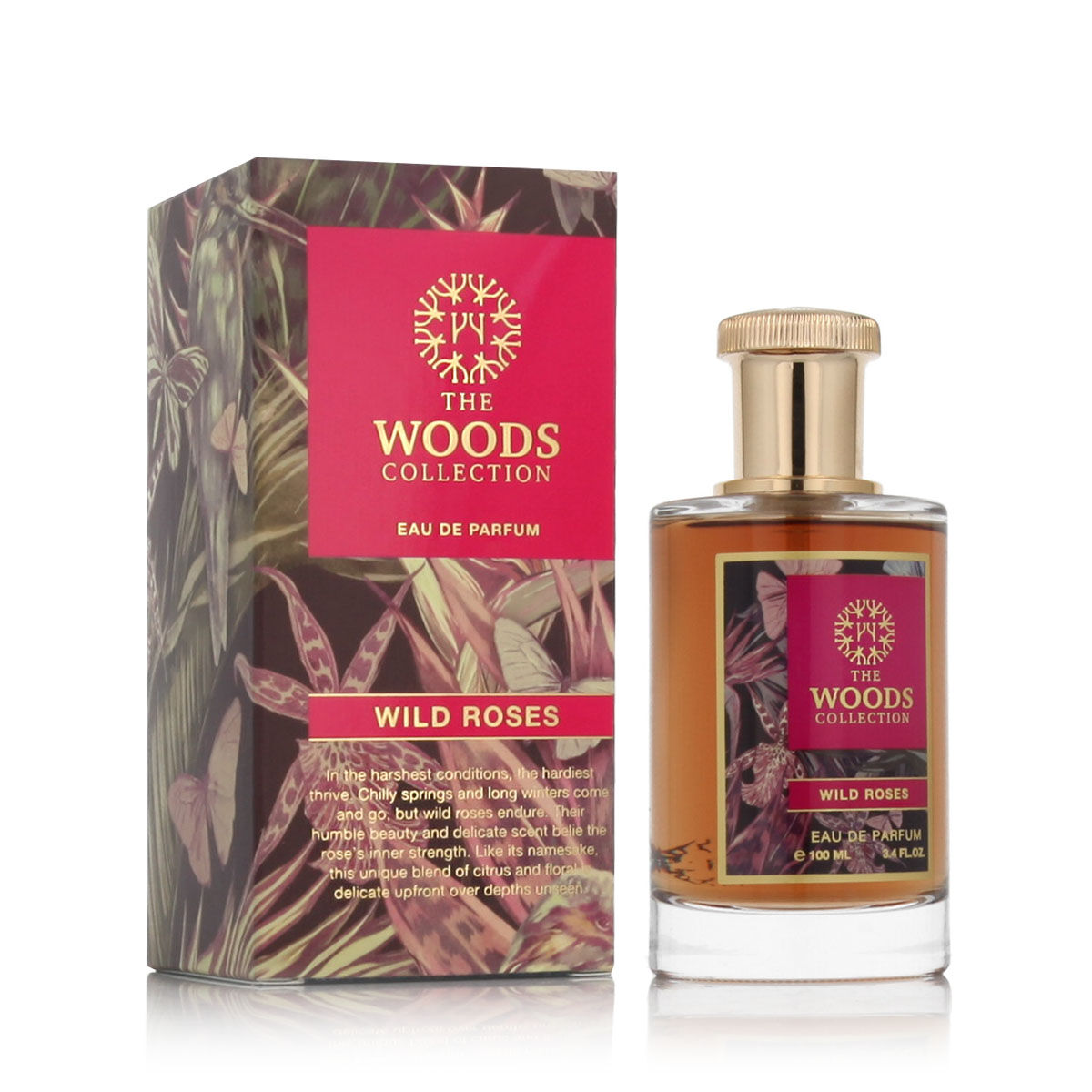 Parfym Unisex The Woods Collection EDP Wild Roses 100 ml