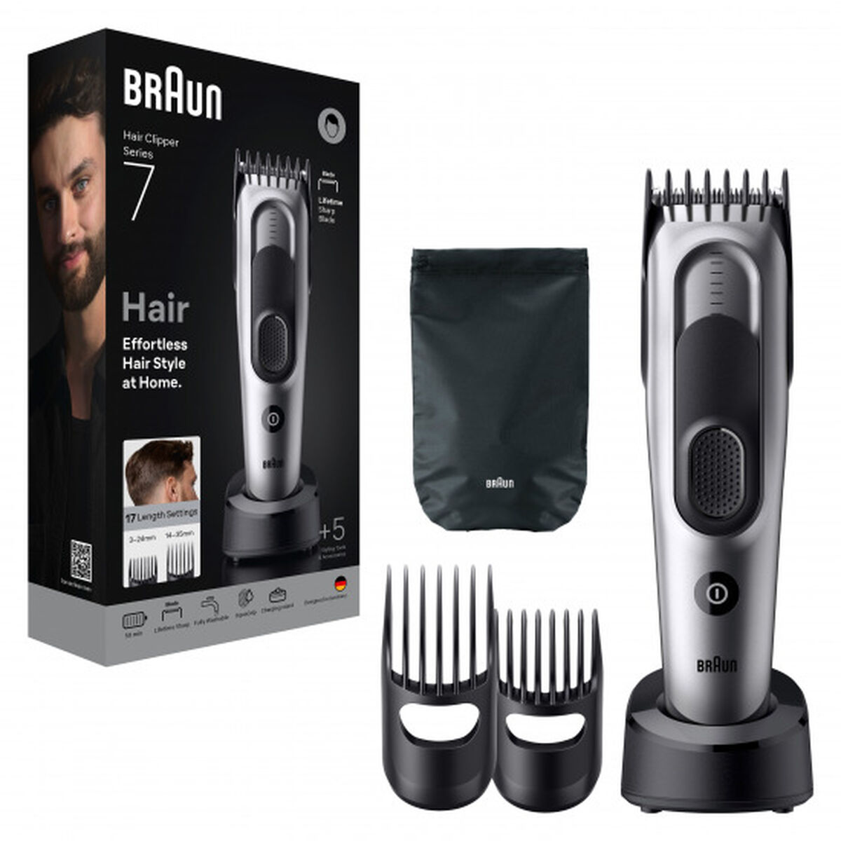 Hårtrimmer Braun HC7590 S7 ESSENTIAL