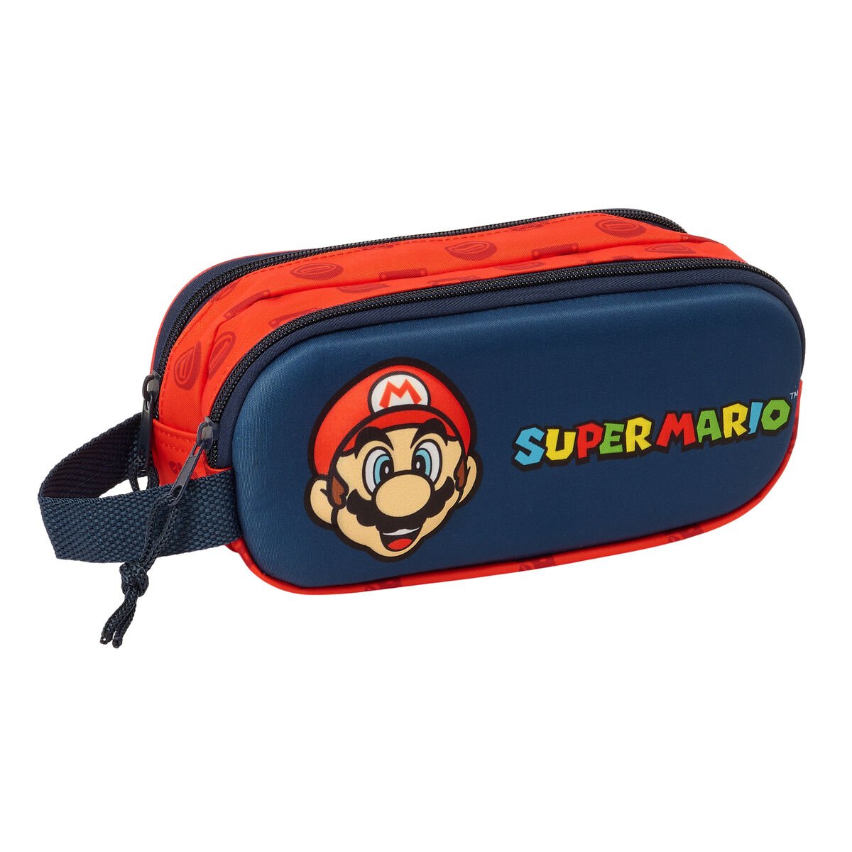 Skolryggsäck Super Mario Röd Marinblå 21 x 8 x 6 cm - 3