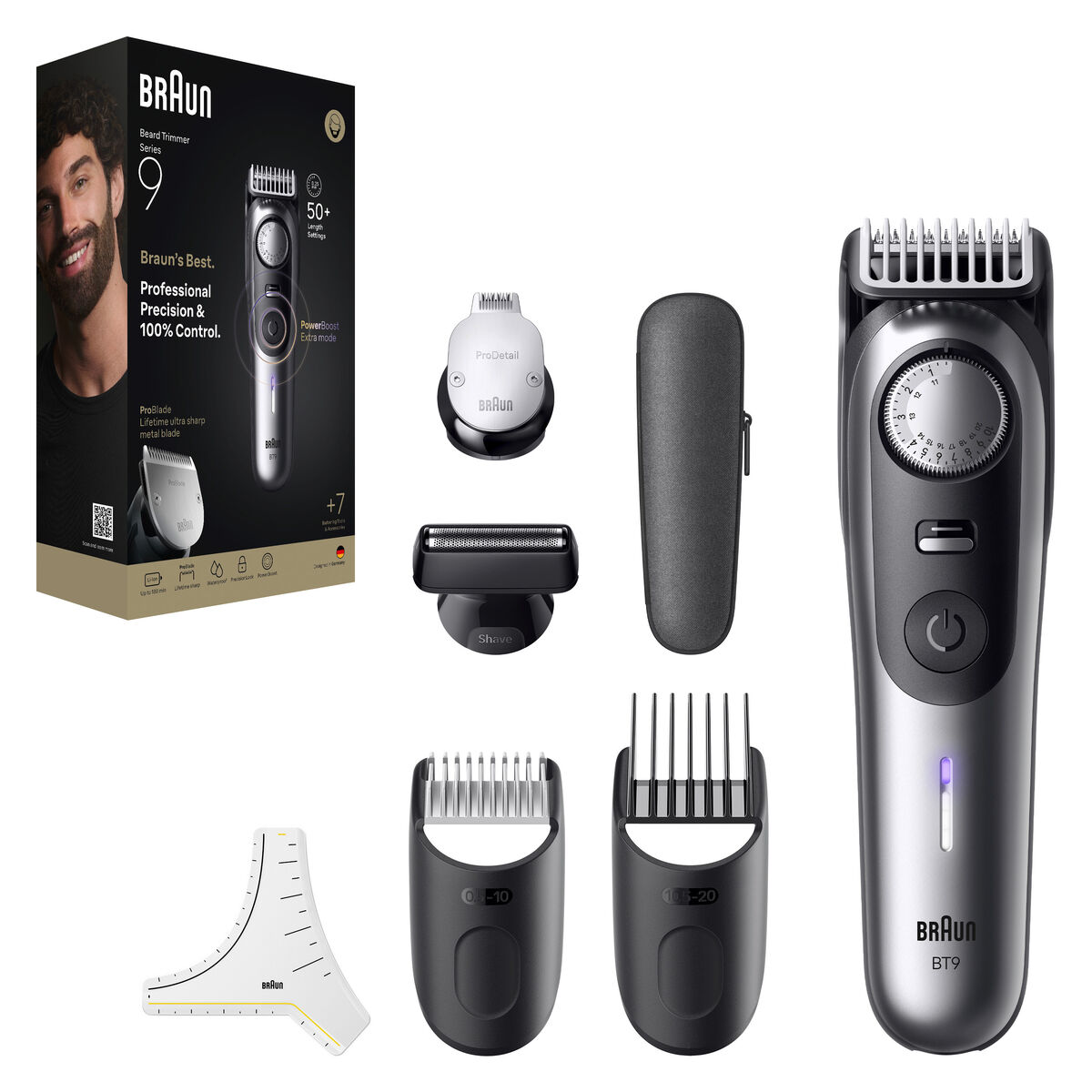Hårtrimmer Braun BT9520 S9 Essential
