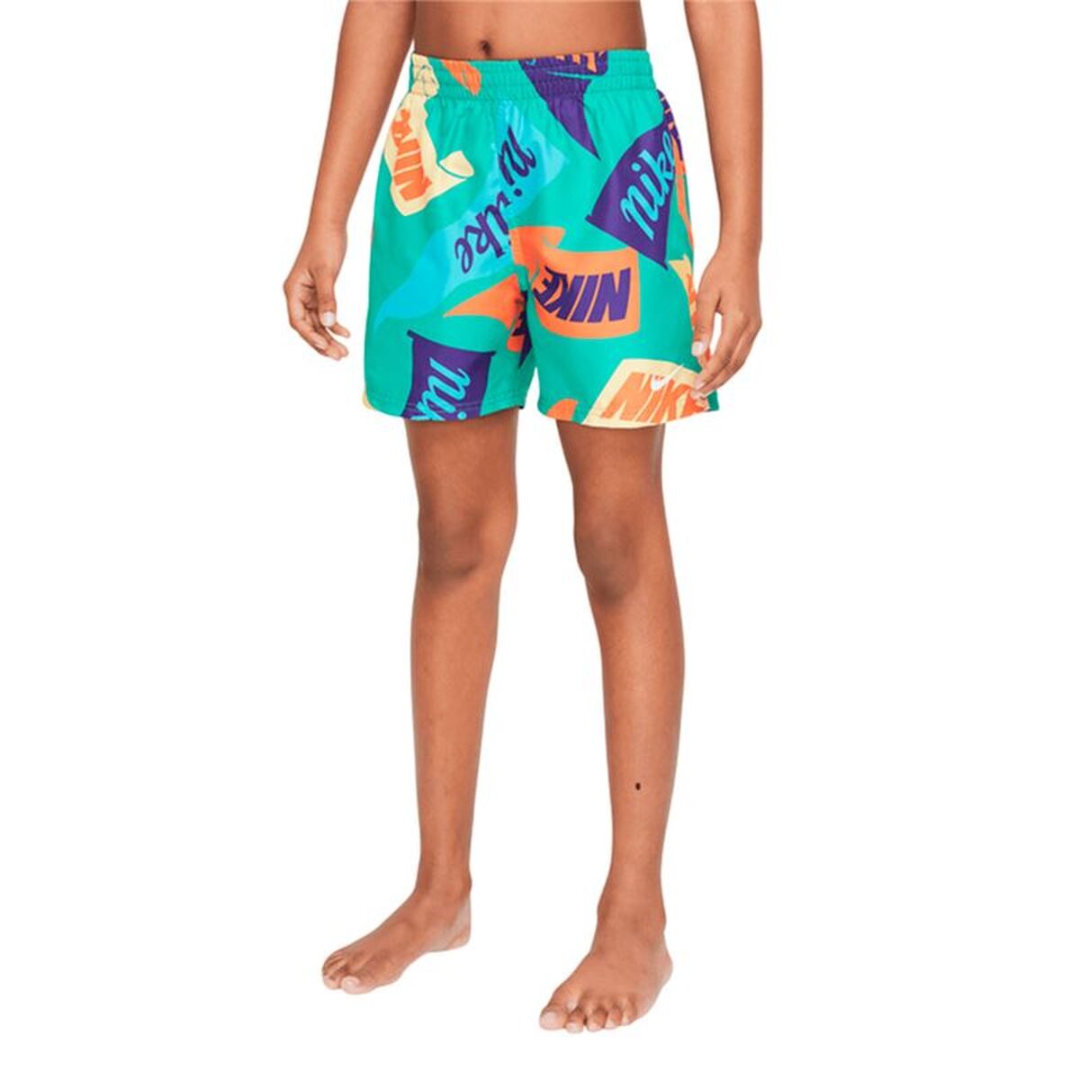 Baddräkt Barn Nike Aquamarine