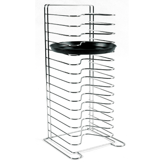 rack för 16 pizzor på skärmen max ø 36 cm