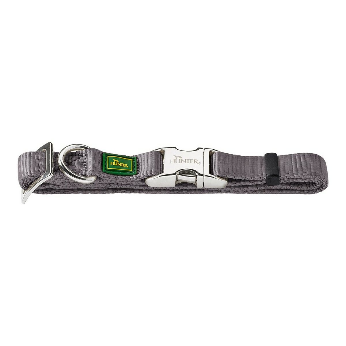 Hundhalsband Hunter Alu-Strong Grå Storlek M (40-55 cm)