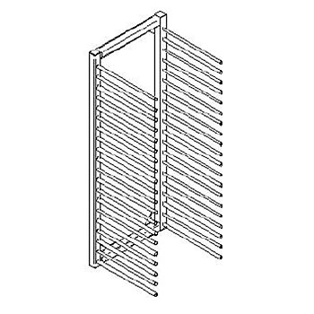Rack för bakverk, fast rack 36 (40x60), 500 mm