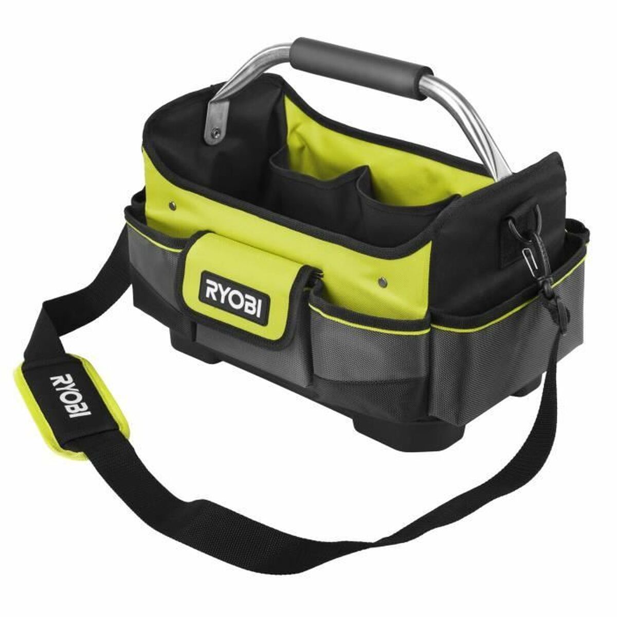 Verktygsväska Ryobi RBSSOT1 25 x 32 x 20 cm Svart/Gul Polyester 20 L