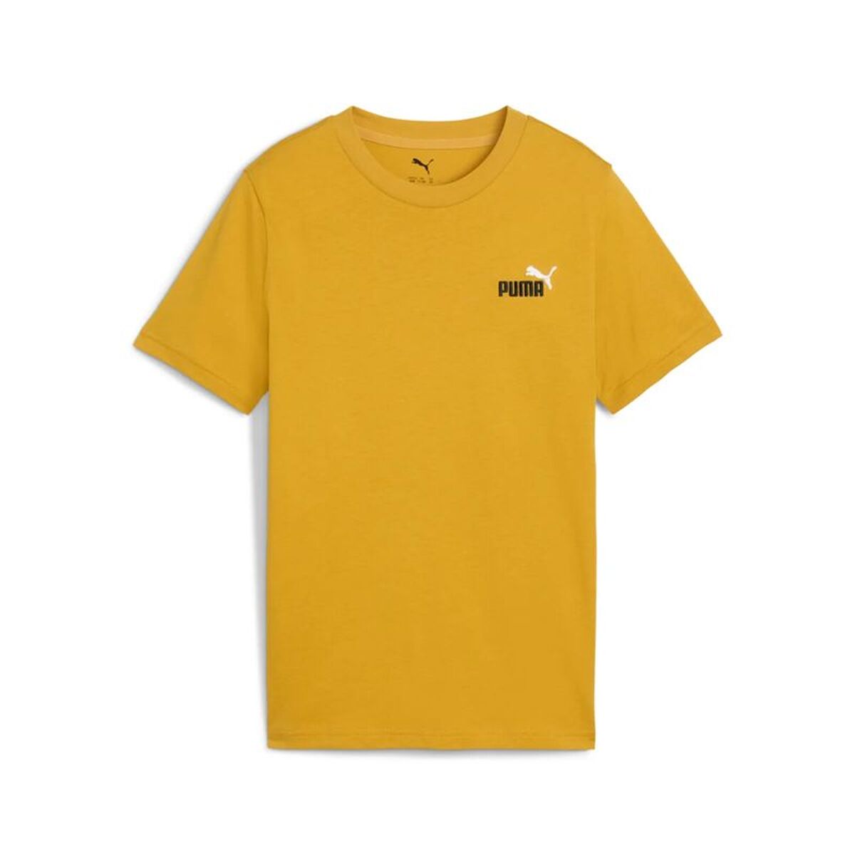Barn T-shirt med kortärm Puma Essentials 2 Color Gyllene