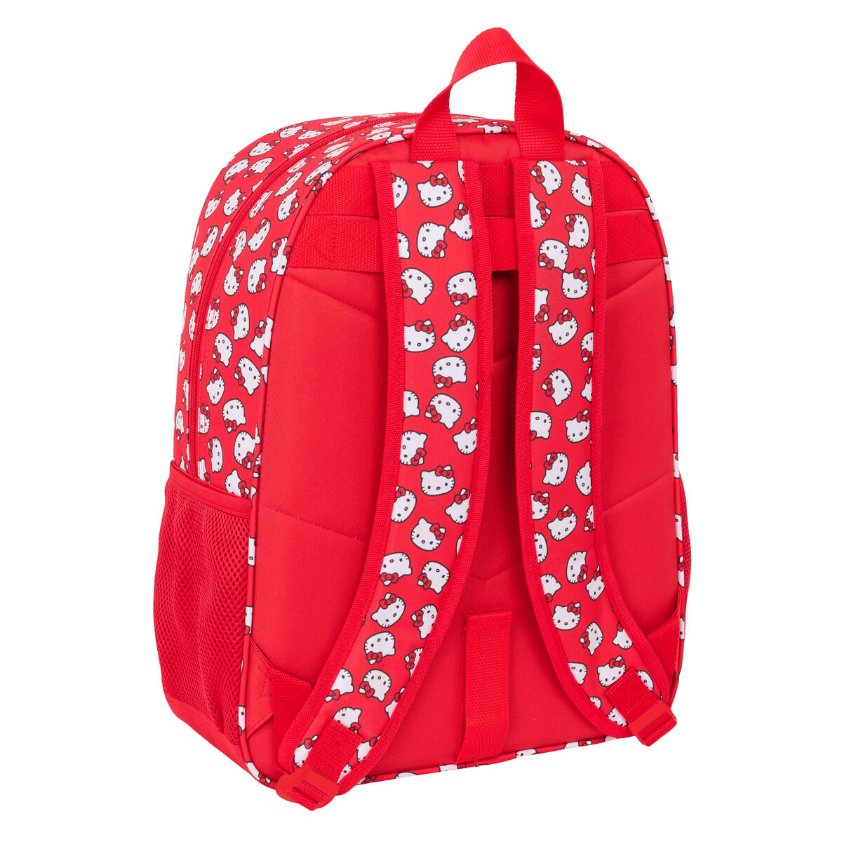 Skolryggsäck Hello Kitty Iconic Vit Röd 33 x 42 x 14 cm - 2
