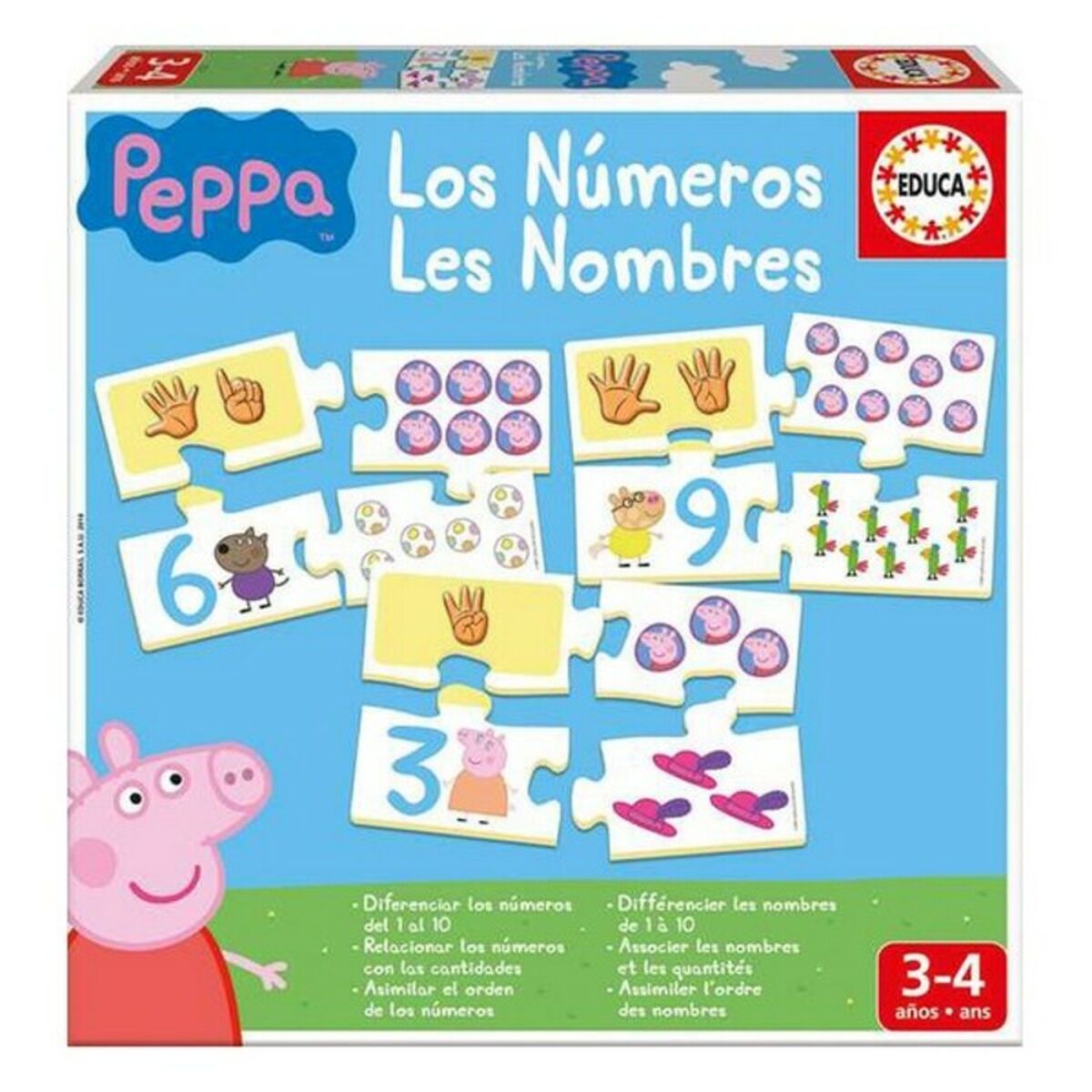 Utbildningsspel Educa 16224 (ES-FR)