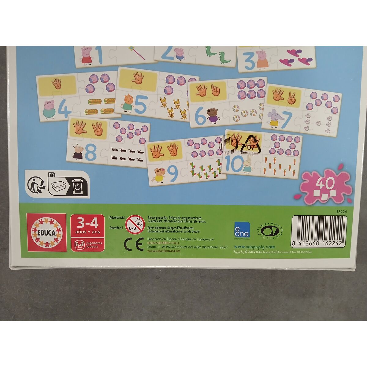 Utbildningsspel Educa 16224 (ES-FR) - 2