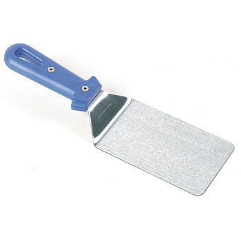 rektangulära pizza server i rostfritt stål, 10x14 cm