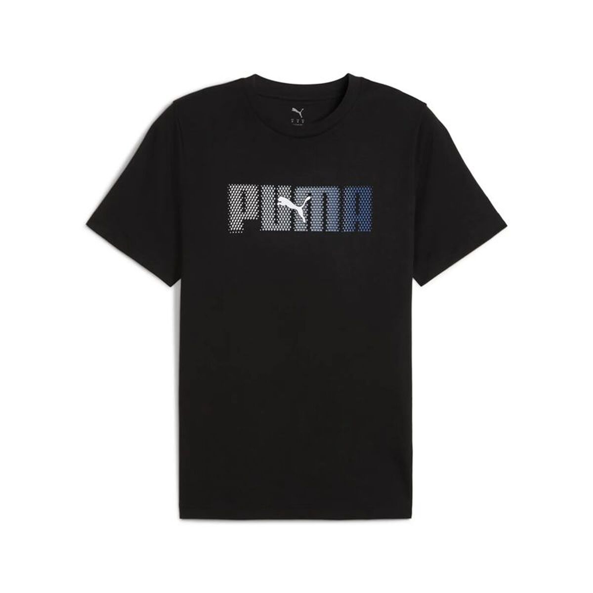 T-shirt med kortärm Herr Puma Essentials Logo Lab Svart