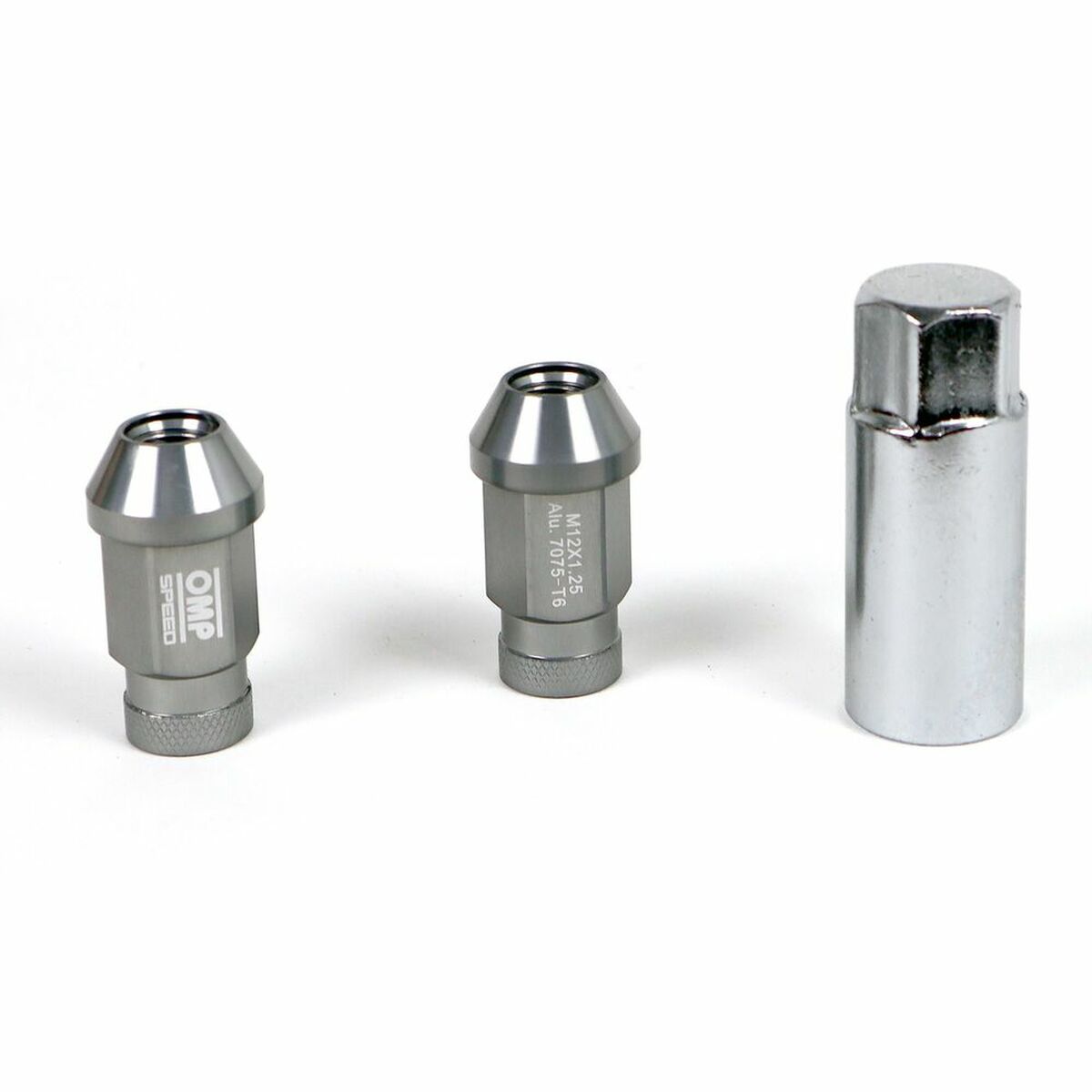 Set Skruv OMP Antracitgrå 40 mm 20 uds M12 x 1,50