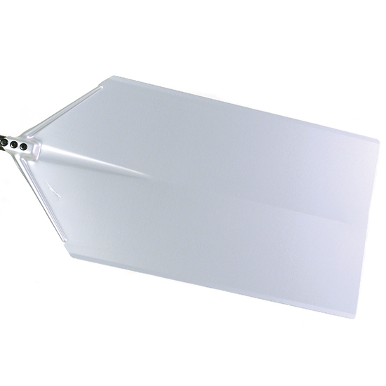 Pizzaspade för pizza i metervara, rektangulära, 40x60 cm, L 192 cm