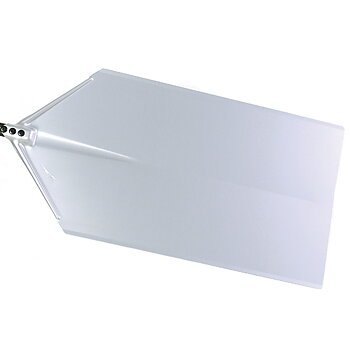 Pizzaspade för pizza i metervara, rektangulära, 40x60 cm, L 192 cm