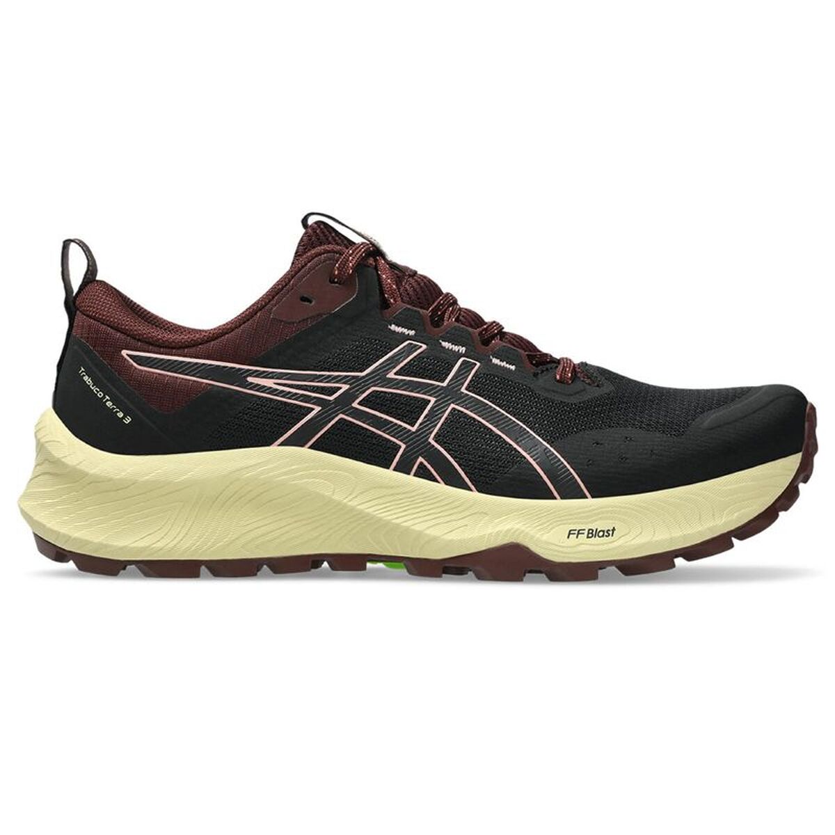 Trail löparskor för kvinnor Asics Trabuco Terra 3 Svart