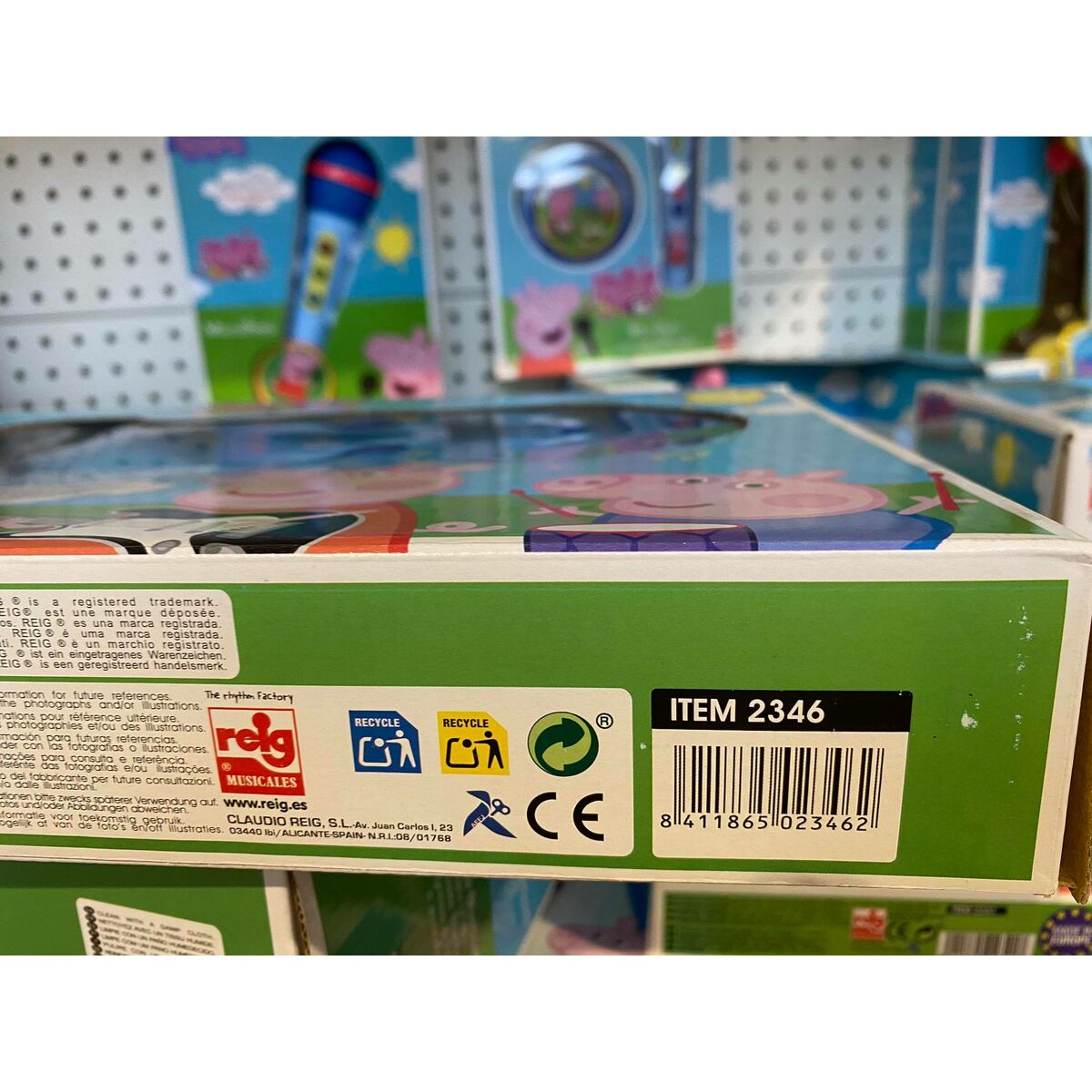 Gitarr för barn Peppa Pig 2346 - 2