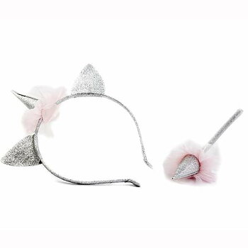 Prinsessaccessoarer Inca Rosa Enhörning 2 Delar