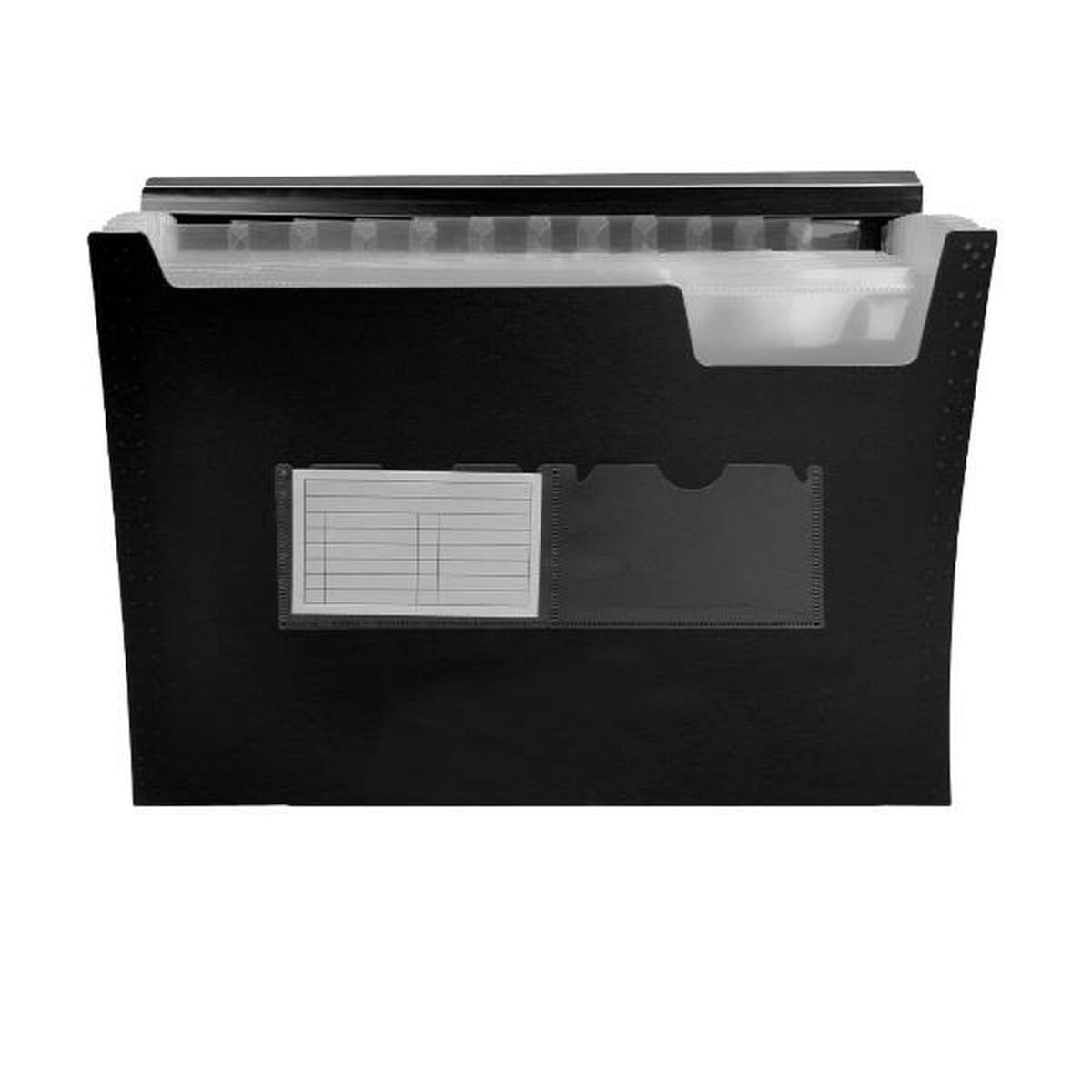 Sorteringsmapp Liderpapel FU35 Svart A4