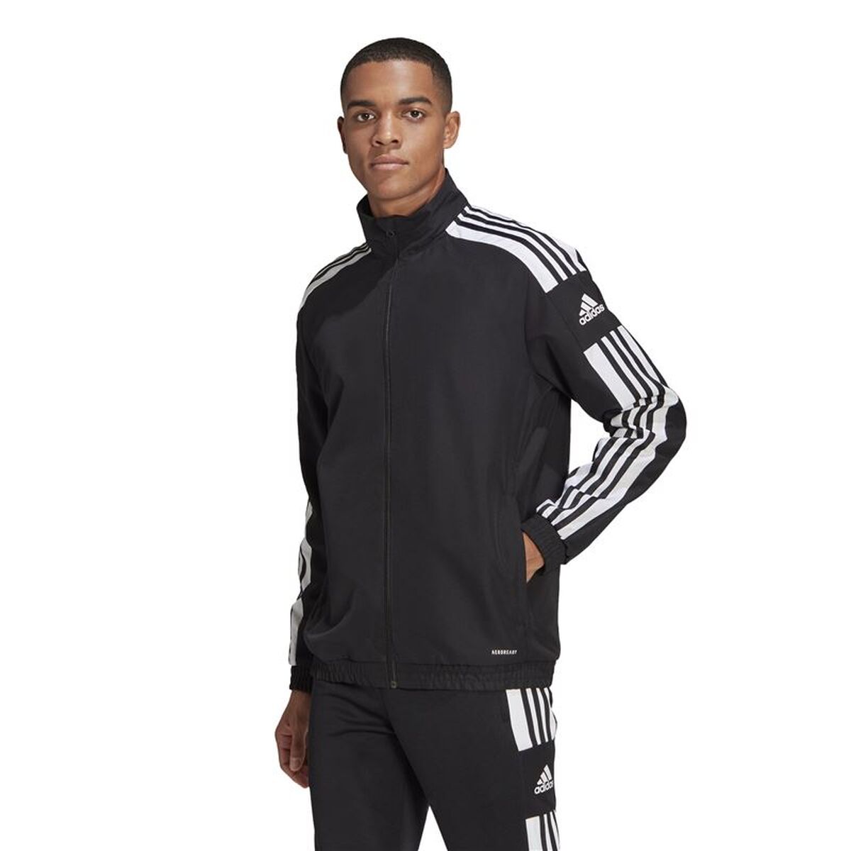 Träningsjacka Herr Adidas Sq21 Svart - 2
