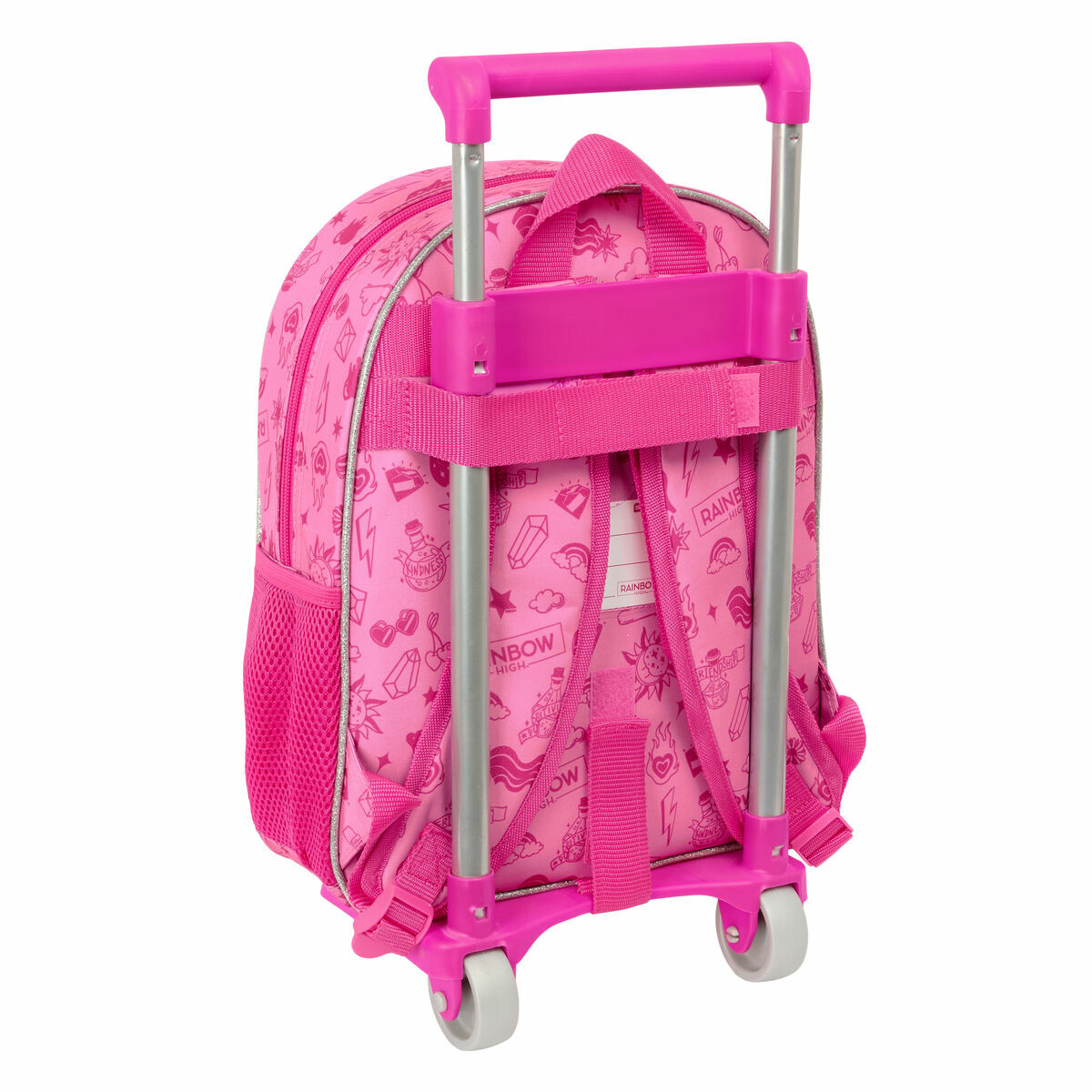 Skolväska med hjul Rainbow High Shine Multicolour 28 x 34 x 10 cm - 2