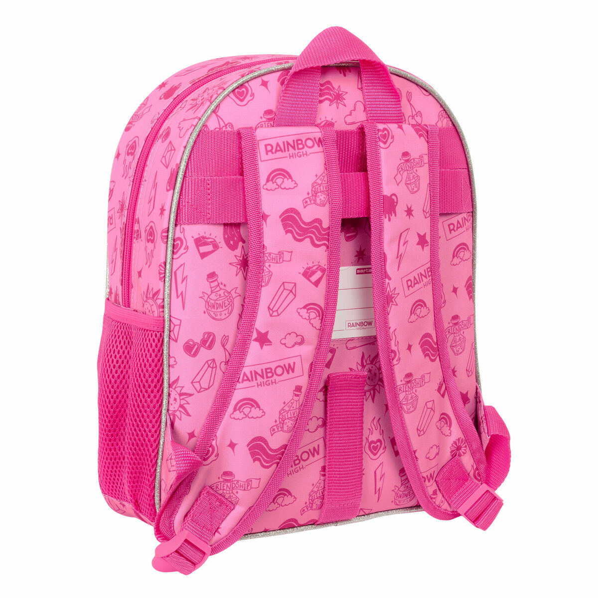 Skolryggsäck Rainbow High Shine Multicolour 28 x 34 x 10 cm - 2