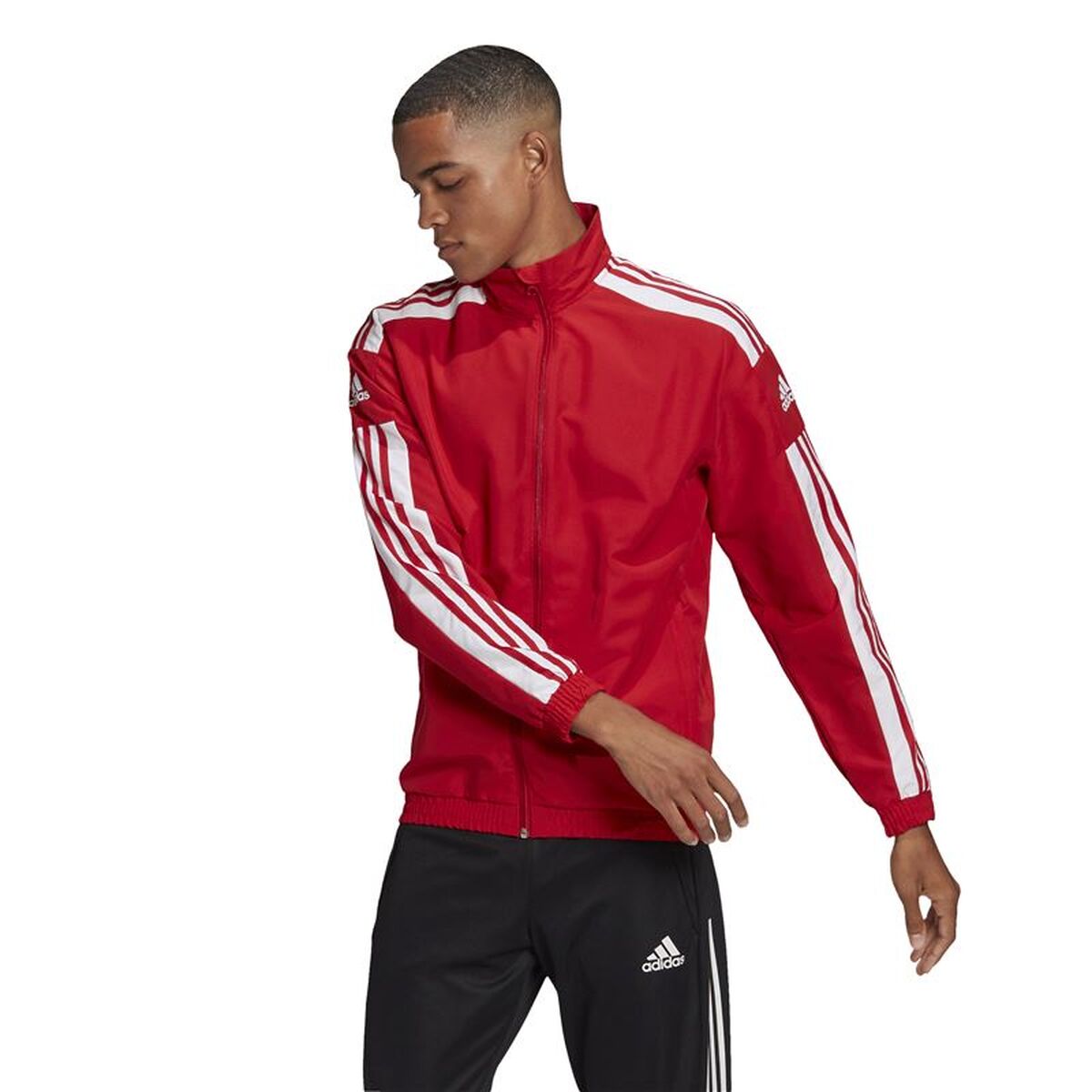 Träningsjacka Herr Adidas Sq21 Röd - 2