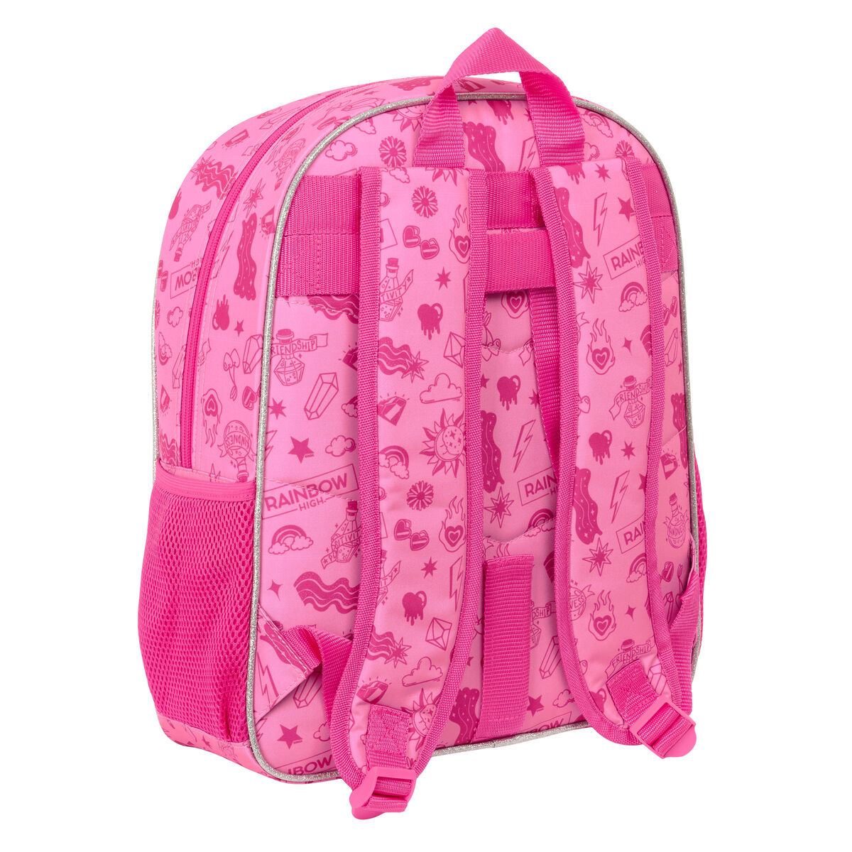 Skolryggsäck Rainbow High Shine Multicolour 32 x 38 x 12 cm - 3