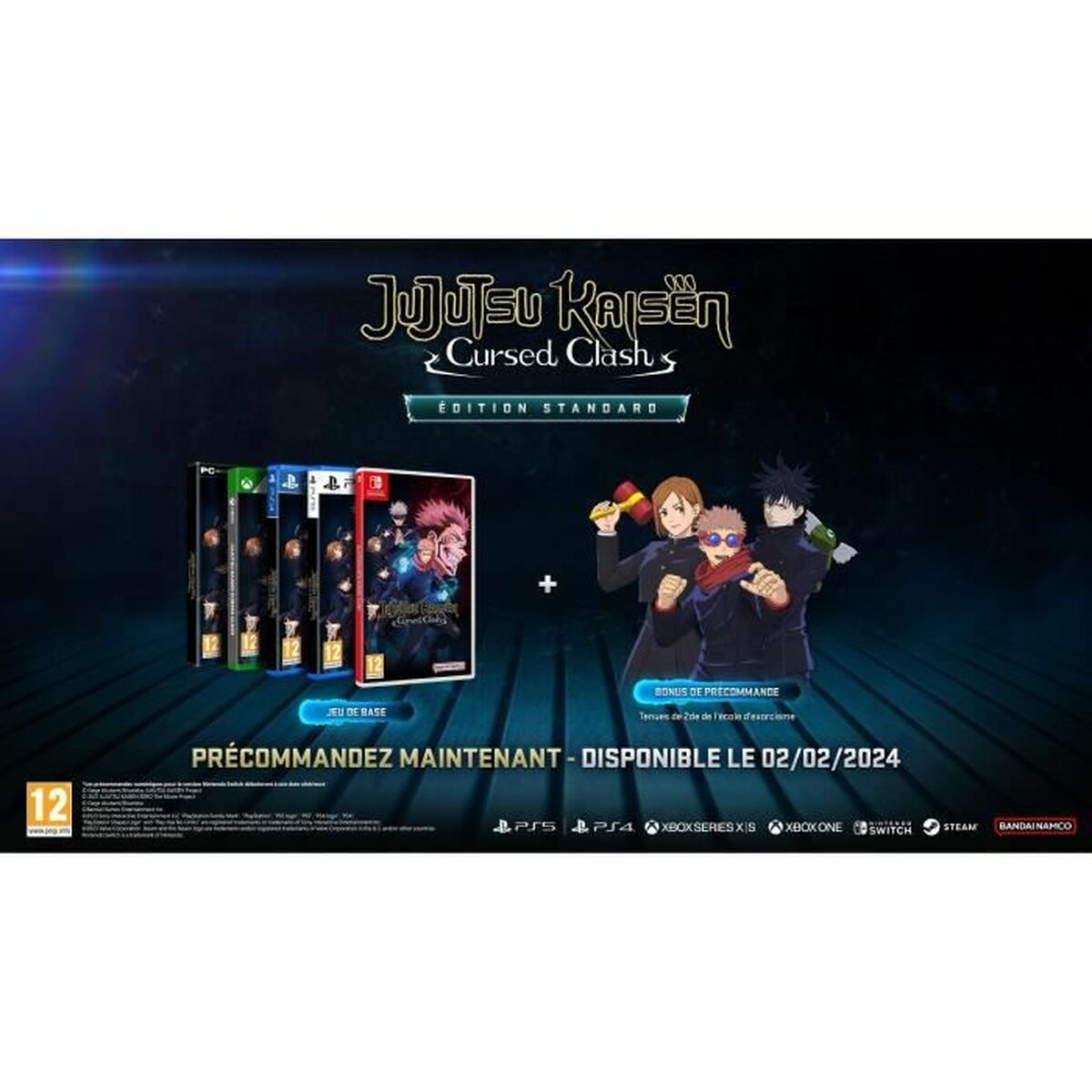 PlayStation 5 Videospel Bandai Namco Jujutsu Kaisen: Cursed Clash (FR) - 2