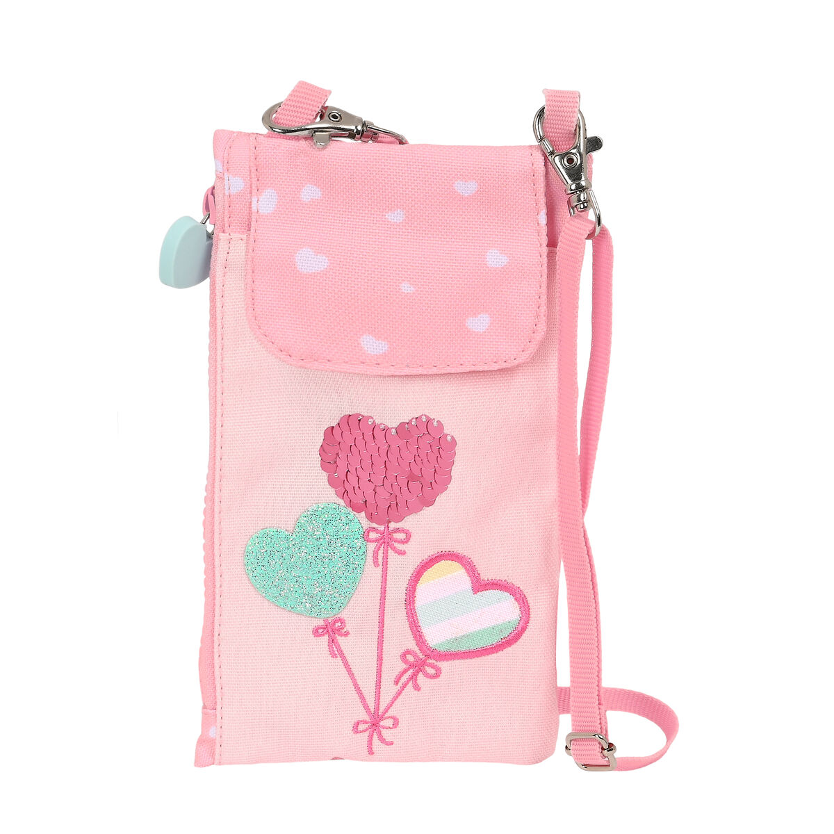 Handväska BlackFit8 Globitos Mobilfodral Rosa