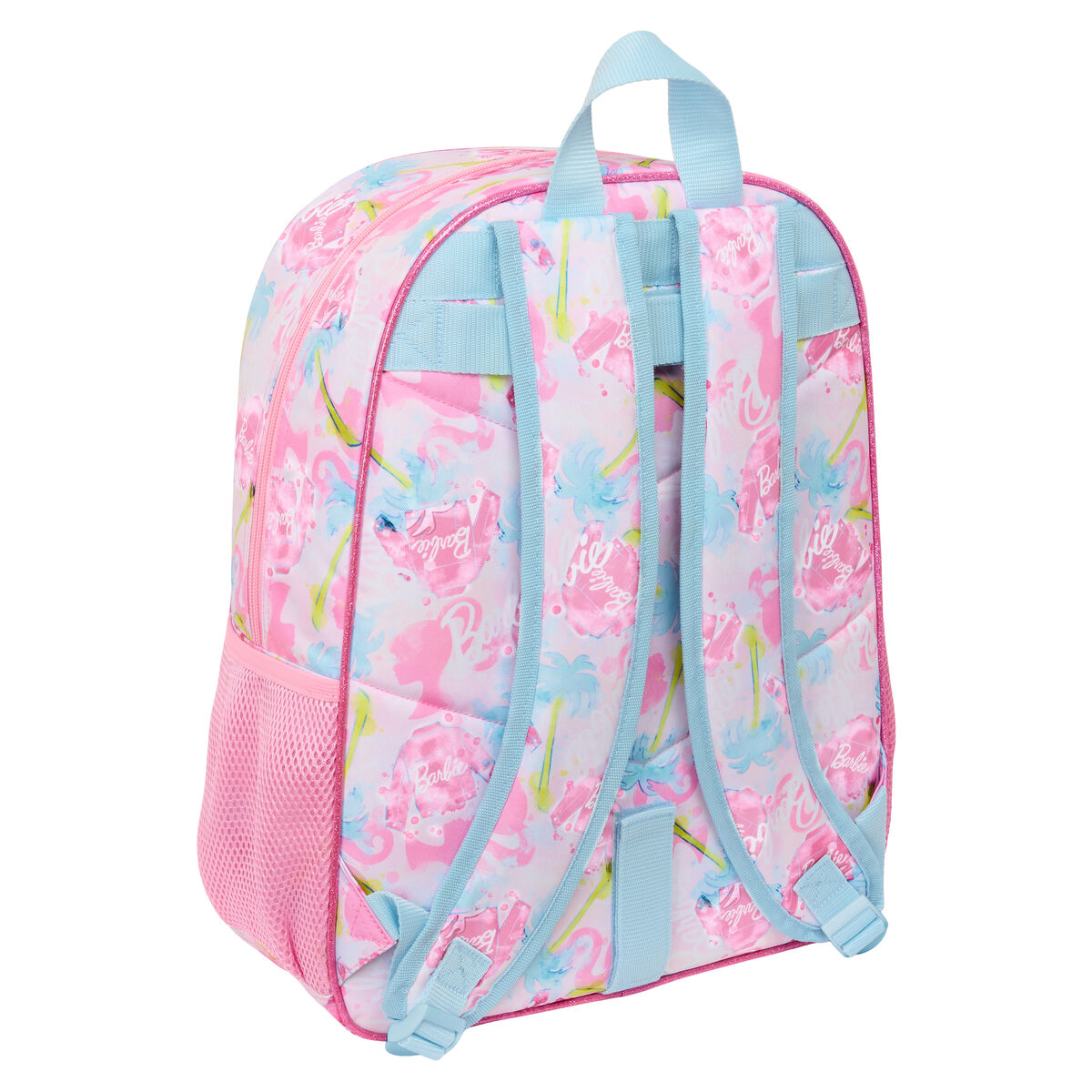 Skolryggsäck Barbie Painterly Rosa Himmelsblå 33 x 42 x 14 cm - 3