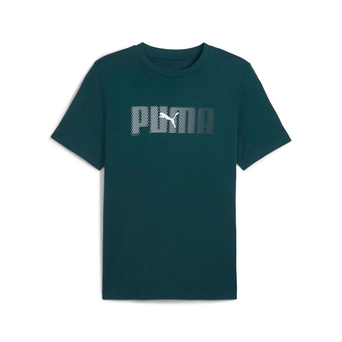 T-shirt med kortärm Herr Puma Essentials Logo Lab Blå