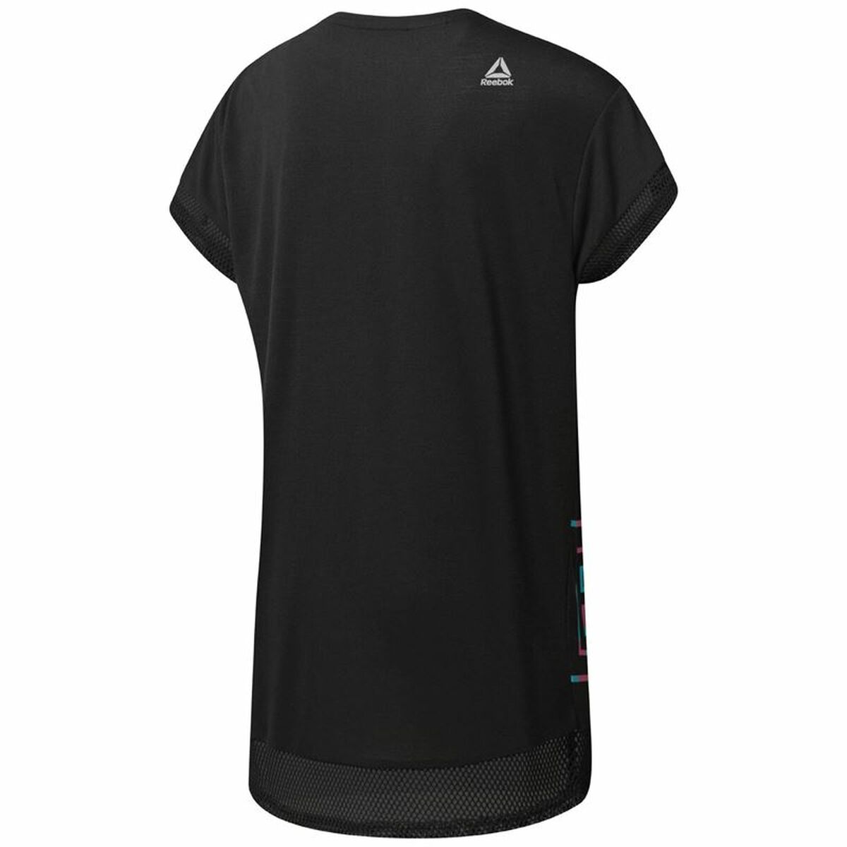 T-shirt med kortärm Dam Reebok Dance Girls Squad Svart - 2