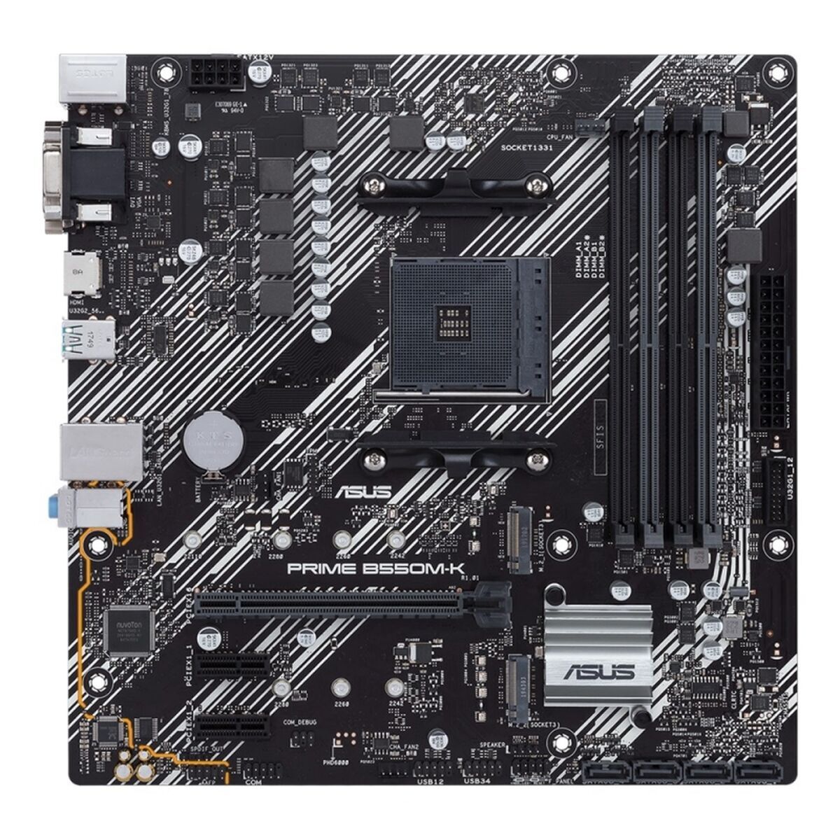 Moderkort Asus AMD AM4 AMD B550 AMD