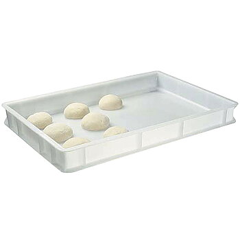 plastlåda för pizza bollar, 600x400x70 mm