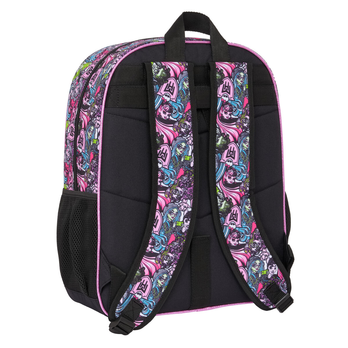 Skolryggsäck Monster High Drama Multicolour 33 x 42 x 14 cm - 3