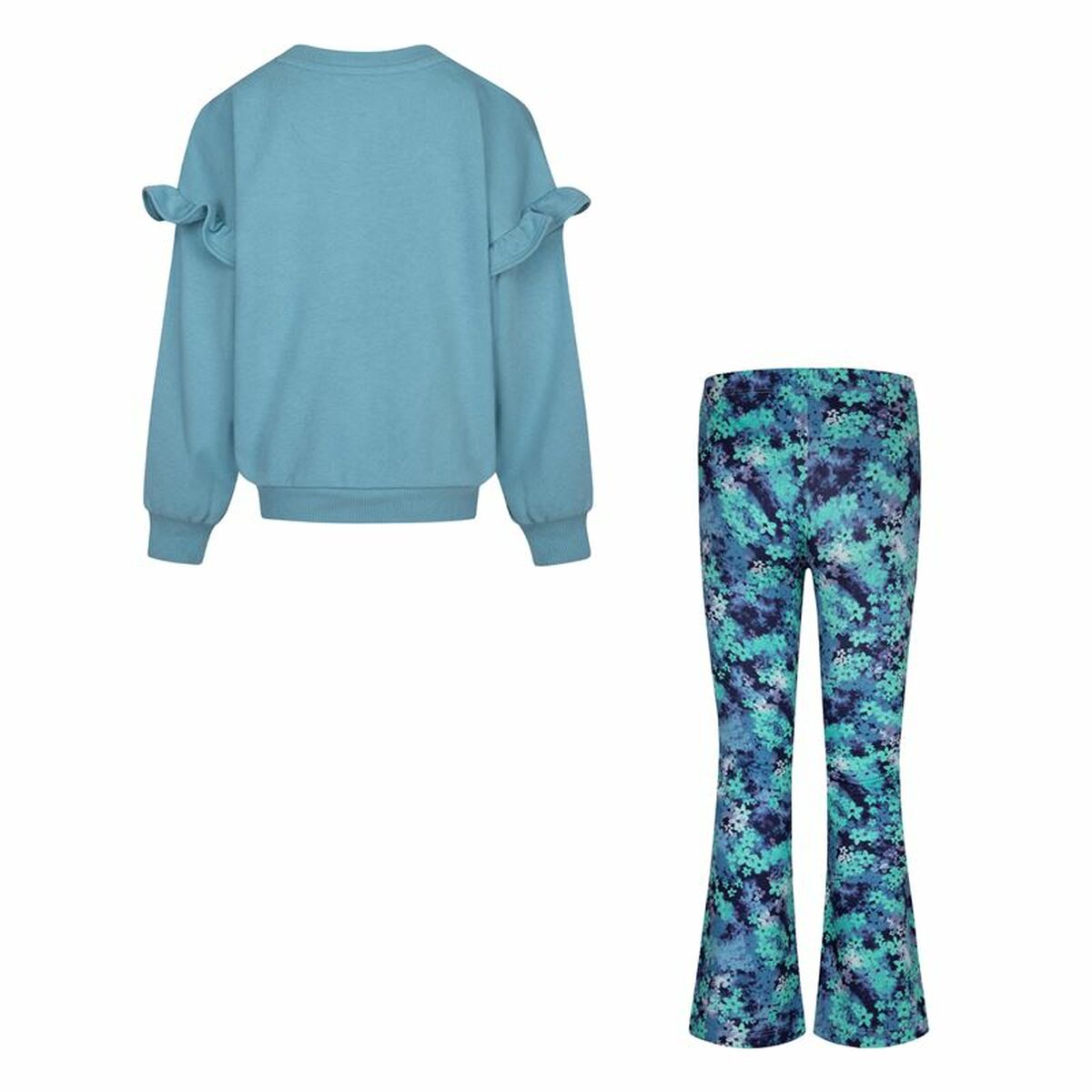 Träningskläder, Barn Nike Fresh Cut Dolman Ruffle Blå - 2