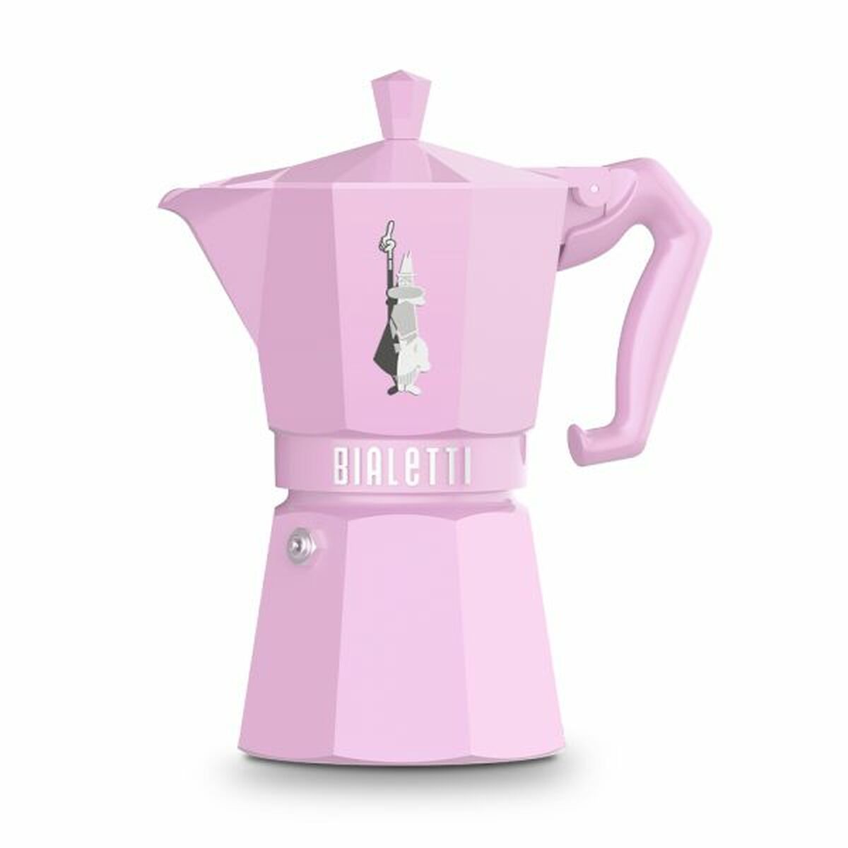 Italiensk Kaffepanna Bialetti MOKA EXCLUSIVE Rosa Aluminium 6 Koppar